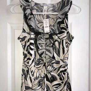 White House Black Market Sleeveless Top sz Sm